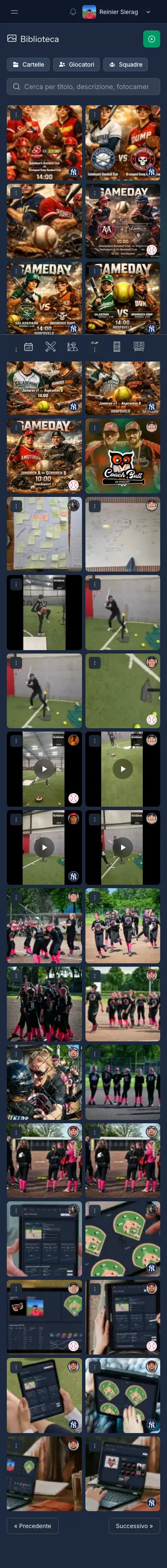 Mediateca di CoachBall con foto e video della squadra