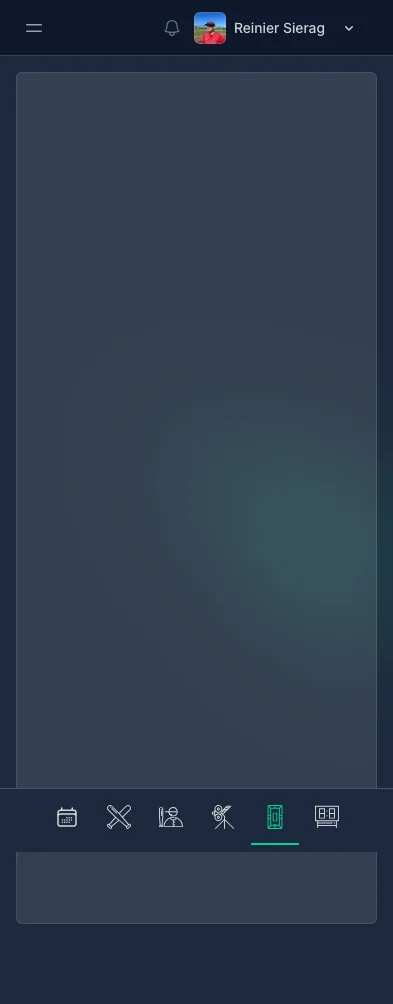 Panoramica allenamento di CoachBall con sessioni e percentuali di presenza