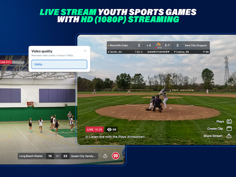 GameChanger interface preview five