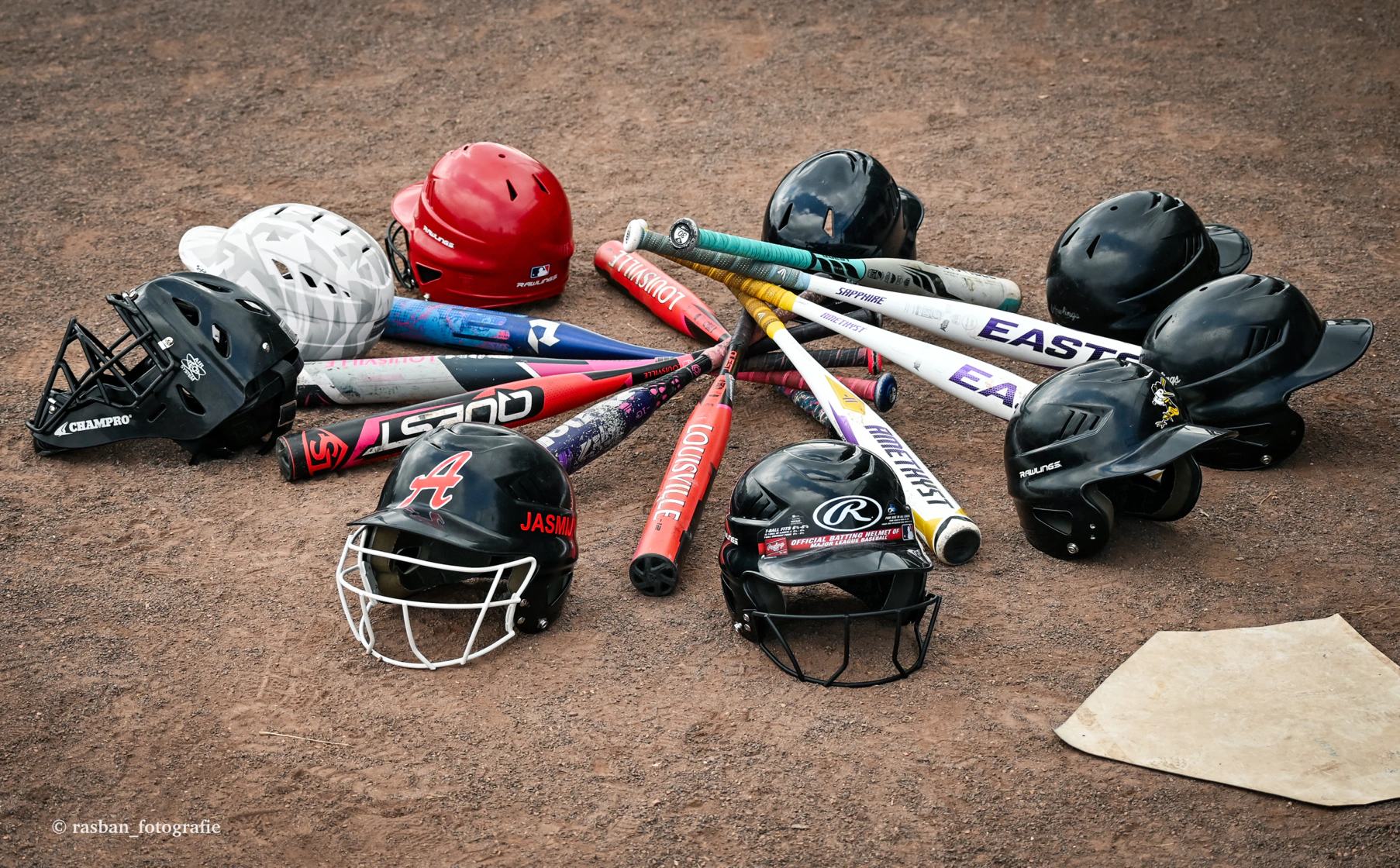 California coastline view from a Little League ballpark